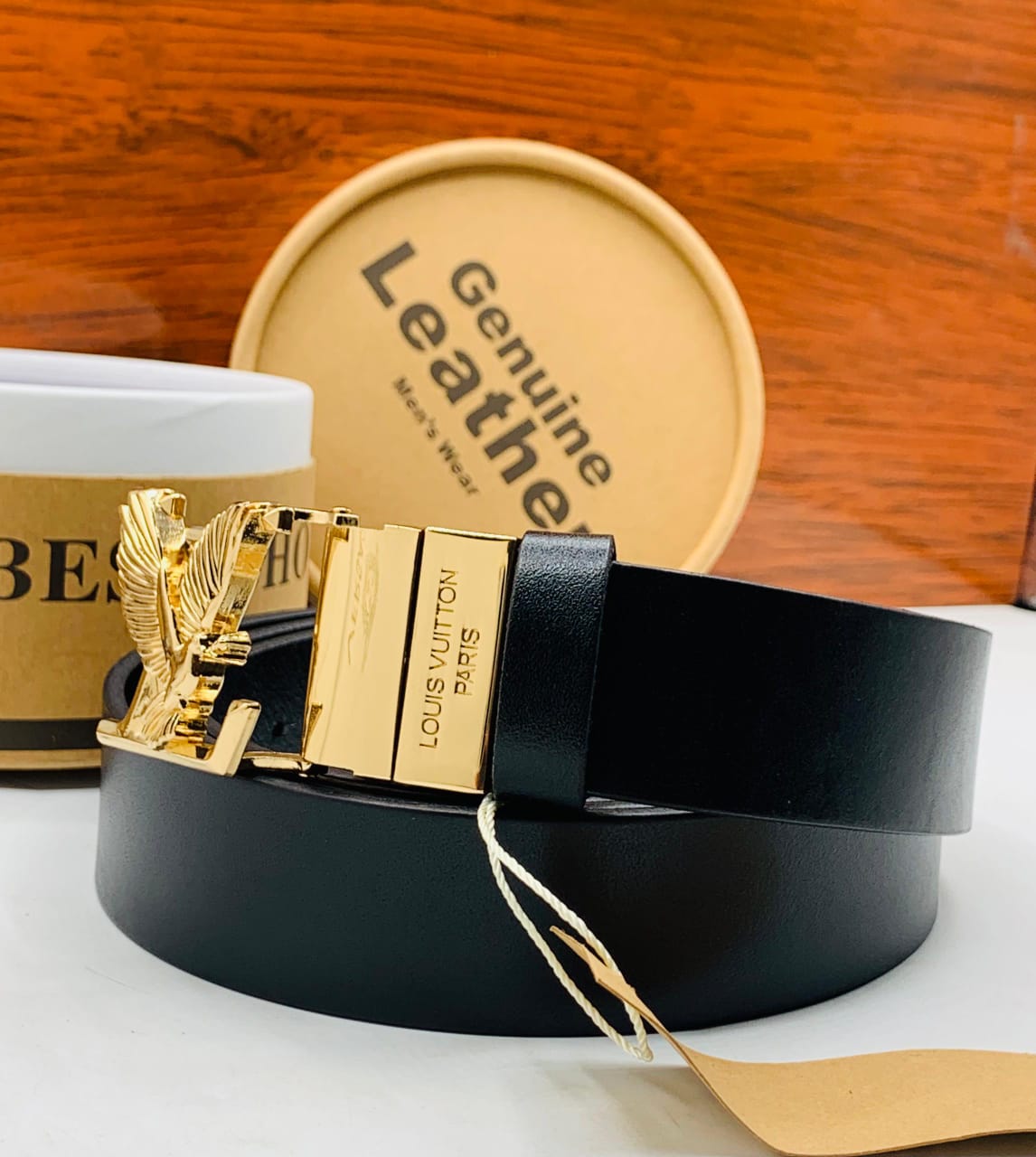 LOUIS VUITTON Leather Belt