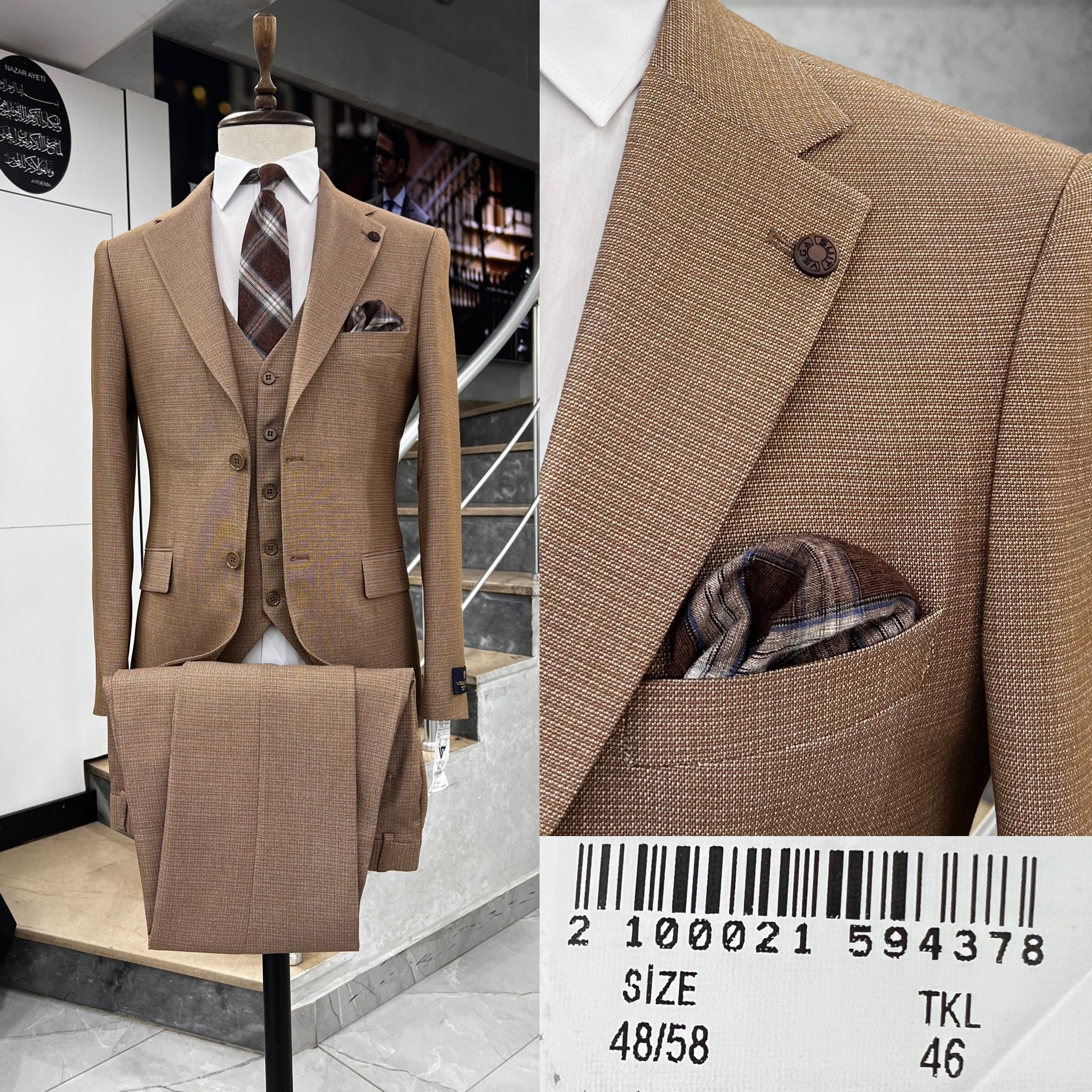3PIECE RAMZOTTI SUIT