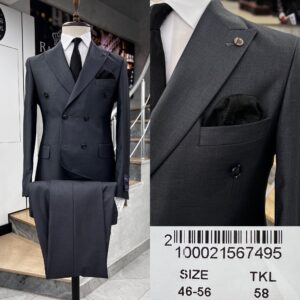 2PIECE DOUBLE BREASTED RAMZOTTI SUIT